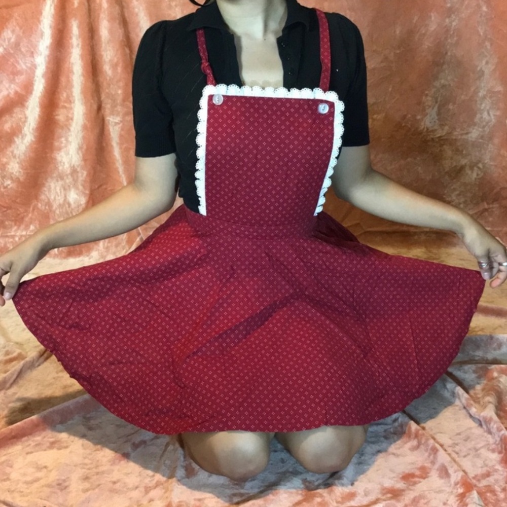Pinafore handmade prairie / cottage core dress